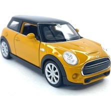 Welly Mini Cooper New Mini Hatch -  Çek Bırak Oyuncak Araba , Lisanslı Model Araba 1:38