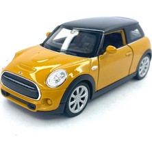 Welly Mini Cooper New Mini Hatch -  Çek Bırak Oyuncak Araba , Lisanslı Model Araba 1:38