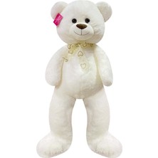 Selay Toys Peluş Ayı Puffy Salaş Ayı Oyuncak 100 cm Ekru 1192