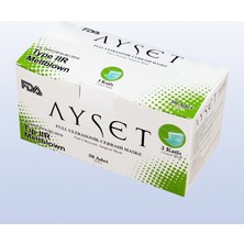Ayset Meltblown 3 Katlı Cerrahi Maske Full Ultrasonik 50 Adet