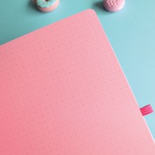 Kagito A5 K-Journal La Vie En Rose Noktalı Defter Pembe