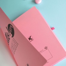 Kagito A5 K-Journal La Vie En Rose Noktalı Defter Pembe