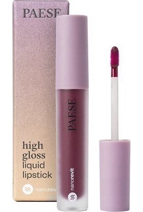 Paese Dudak Parlatıcısı - Nanorevit High Gloss Liquid Lipstick