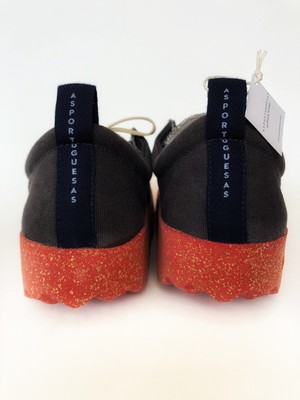 Aspor Asportuguesas Chat Black Red Ayakkabı