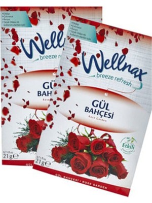 Wellnax Breeze Refresh Çekmece Dolap Kokusu Gül Bahçesi x2