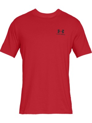 Under Armour Erkek UA Sportstyle Left Chest Kısa Kollu Tişört 1326799-600