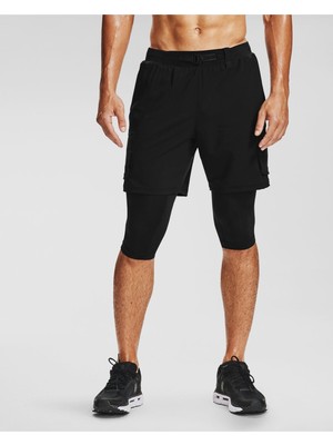 Under Armour Erkek UA Koşu Anywhere 2'si 1 Arada Uzun Şort 1356166-001