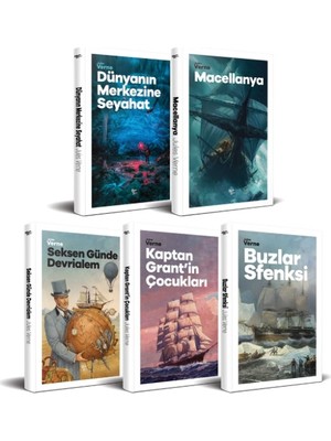 Jules Verne'den Seçmeler 2 - 5 Kitap