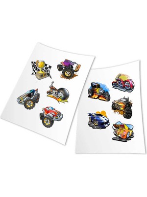 Junoo HoloToyz Sticker Metal Mania AR Uyumlu Etiket