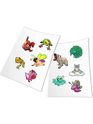 Junoo HoloToyz Sticker Holo Heroes AR Uyumlu Etiket