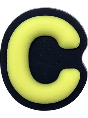 Ozan Tuhafiye Crocs Jibbitz Terlik Süsü Renkli Harfler