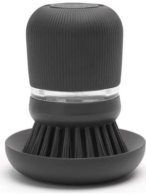 Brabantia Dark Grey Sabun Hazneli Bulaşık Fırçası