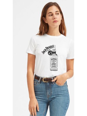 Qivi Beyaz Kadın Tshirt
