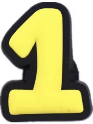 Ozan Tuhafiye Crocs Jibbitz Terlik Süsü Renkli Rakamlar