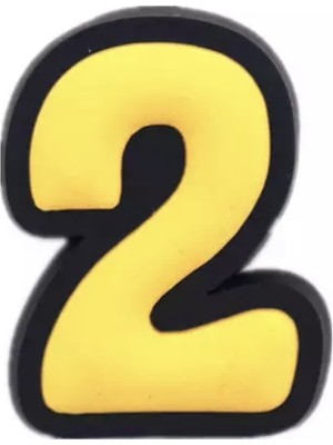 Ozan Tuhafiye Crocs Jibbitz Terlik Süsü Renkli Rakamlar