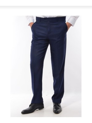 MaviMoure Erkek Klasik Kesim Kumaş Pantolon