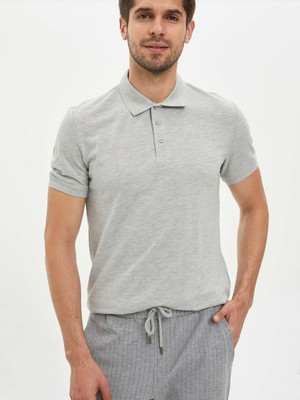 MaviMoure Erkek Polo Yaka T-Shirt