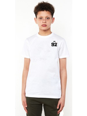 Qivi Bts Jin 92 Baskılı  Çocuk Beyaz Tshirt