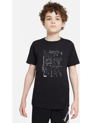 Qivi Pubg Pubg Envanter Baskılı  Çocuk Siyah Tshirt