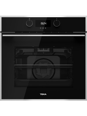 Teka - HLB 840 P - Ankastre Multifonksiyonel Dijital Ekranlı Turbo Fırın - Siyah Cam - 70 lt - 41566010