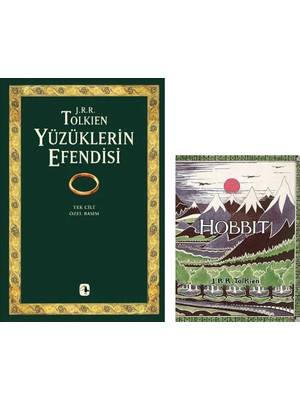 Yüzüklerin Efendisi Tek Cilt Özel Basım + Hobbit Özel Cilti Basım / J.r.r. Tolkien 2 Kitap Set