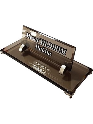 Mert Masa Isimlik Büro Ofis Makam Hediyesicam Aksesuar, Cam Hediye, Kişiye Özel Hediye, Iş Isimliği, Iş Isimlik, Ünvanlı Isimlik, Doktor Isimlik, Avukat Isimlik, Müdür Isimlik