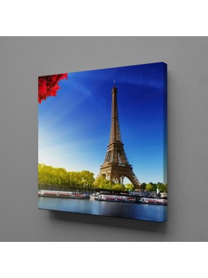 Technopa Mavi Gökyüzünde Eyfel Kulesi 140X140CM