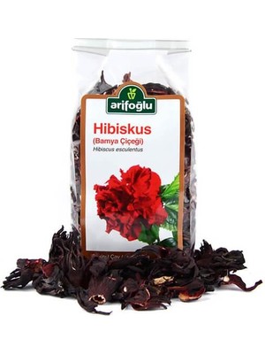 Arifoğlu Hibiskus Çayı 110 gr Katkısız Doğal Bitki Çayı Vitamin ve Mineral Açısından Zengin