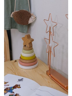 Little Rhino Kids Ecco Ahşap Yıldız Kule Ahşap Oyuncak
