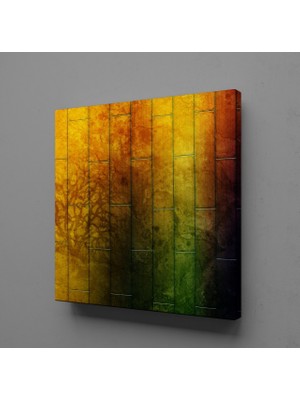 Technopa Renkli  Duvar 40x40 Cm