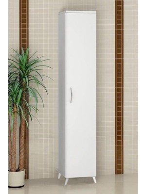 Gökberk GB-1101 Tek Kapaklı Banyo Dolabı %100 Mdf