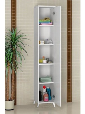 Gökberk GB-1101 Tek Kapaklı Banyo Dolabı %100 Mdf