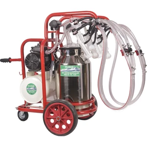 Uludağ 4'lü Koyun Sağım Makinesi Paslanmaz Güğüm 40 Lt Yağlı Sistem Um-03