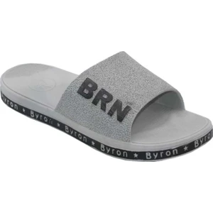 Brn 1797 Gri Erkek Kadın Kaymaz Taban Günlük Terlik - Gri - 36