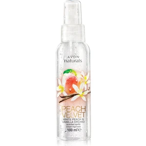 Peach Velvet Beyaz Şeftali Vanilya Kokulu Vücut Spreyi 100 ml