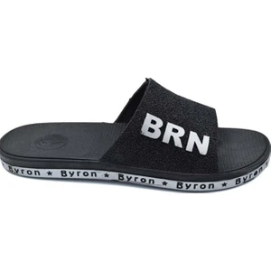 Brn 1797 Siyah Erkek Kadın Kaymaz Taban Günlük Terlik - Siyah - 42