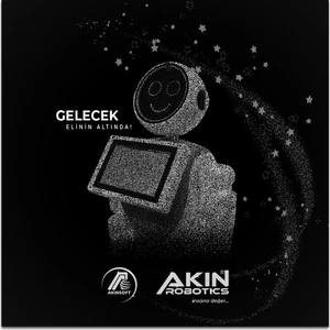 Akınsoft-Akınrobotıcs Bardak Altlığı