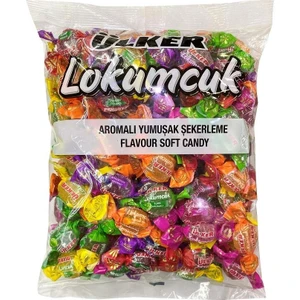 Lokumcuk Yumuşak Şekerleme Karışık Paket 1 kg