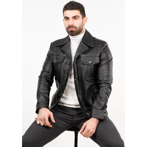 Deri Effect Koyu Kahverengi Erkek Deri Kaban