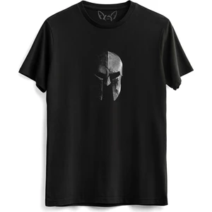 Alfa Tshirt Spartan Baskılı Çocuk Siyah Tshirt