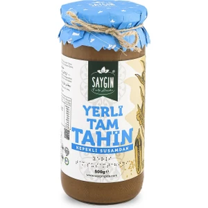 Yerli Susam Tahin (Kepekli Susamlardan) 500 Gr
