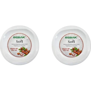 Soft Argan Yağlı Nemlendirici Bakım Kremi 300 ml x 2 Adet