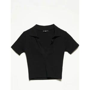3775 Polo Yaka Tshirt -Siyah