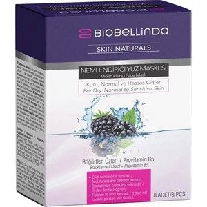 Biobellinda Nemlendirici Yüz Maskesi 8 Li Set
