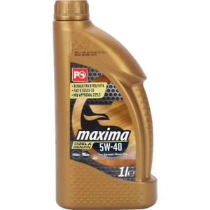 Petrol Ofisi Maxima 5W-40 1 Litre Motor Yağı ( Üretim Yılı :2023 )