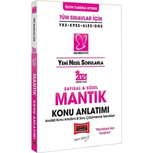 Yargı Yayınevi YKS KPSS ALES DGS Sayısal ve Sözel Mantık Konu Anlatımı