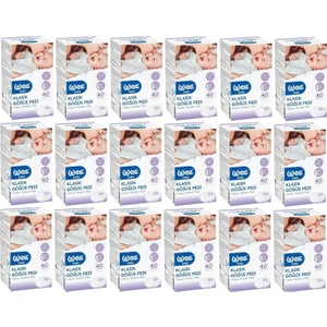 Wee Baby Klasik Göğüs Pedi (30+10'lu) 720 Adet (18PK*40)