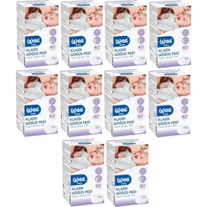 Wee Baby Klasik Göğüs Pedi (30+10'lu) 400 Adet (10PK*40)