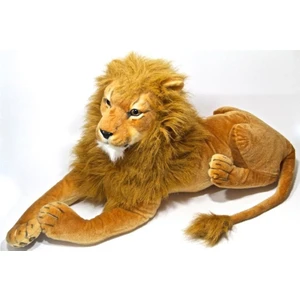 Oyuncak Yatan Peluş Aslan Kuyruk Uzunluğuyla 50 cm