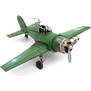 Mnk Home Dekoratif Metal Uçak